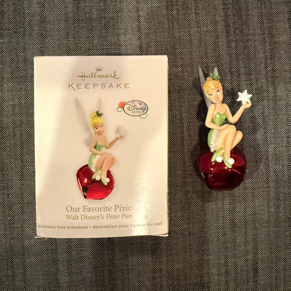 Hallmark Other - Tinker Bell Ornament, Our Favorite Pixie, Disney 2011, Hallmark Keepsake‎